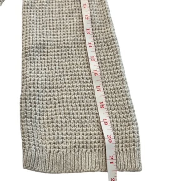 Madewell Women’s‎ Knit Pullover Sweater Drawstring Hem Crew Neck TRENDY Boho XS - Picture 3 of 10